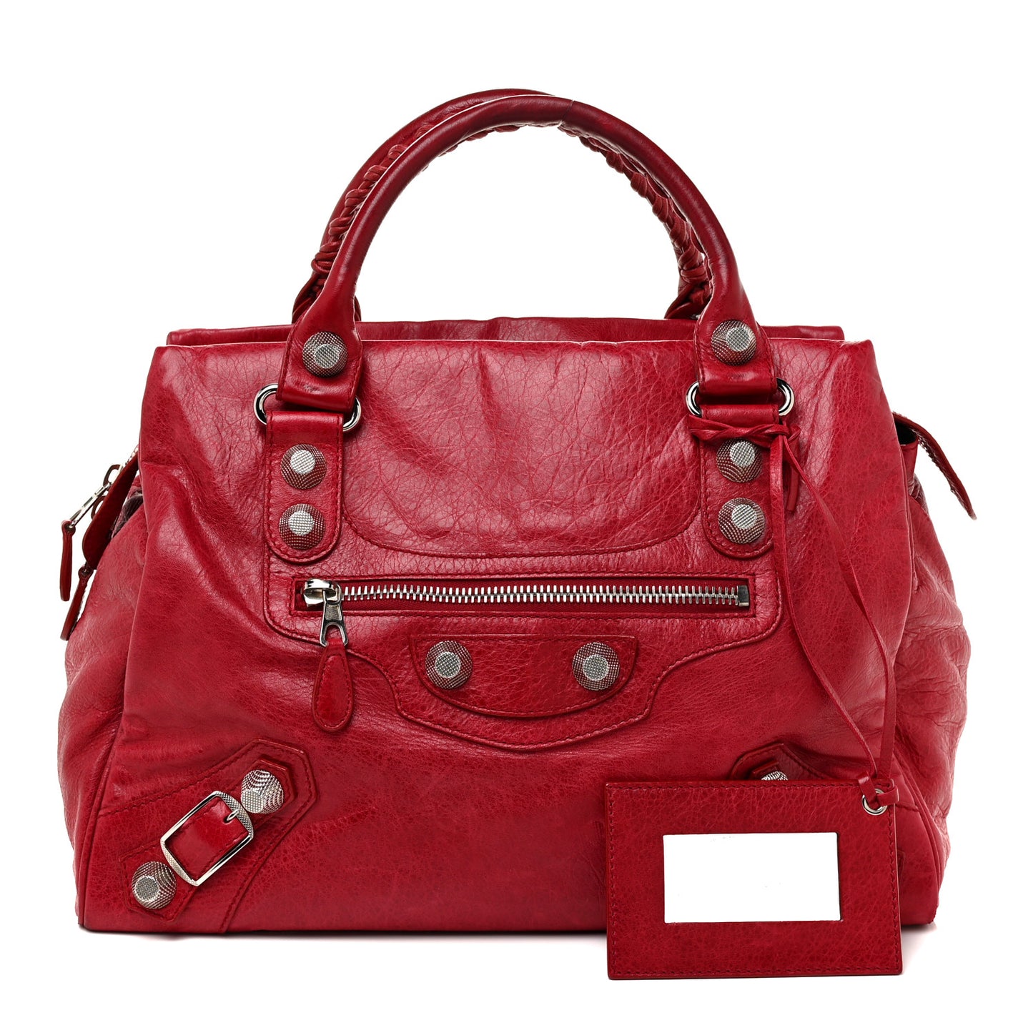 Agneau Giant 21 Silver Hardware Mid Day Pourpre