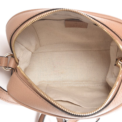 Gucci Pebbled Calfskin Small Soho Disco Bag Rose Beige 5 of 11