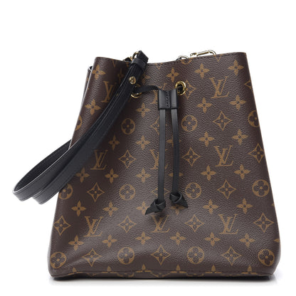 Louis Vuitton Monogram Neonoe MM Black 1 of 9