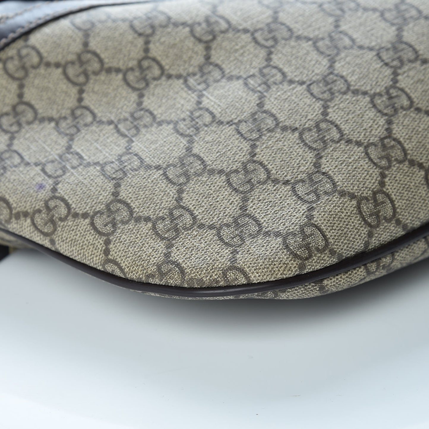 GG Plus Monogram Belt Bag Dark Brown