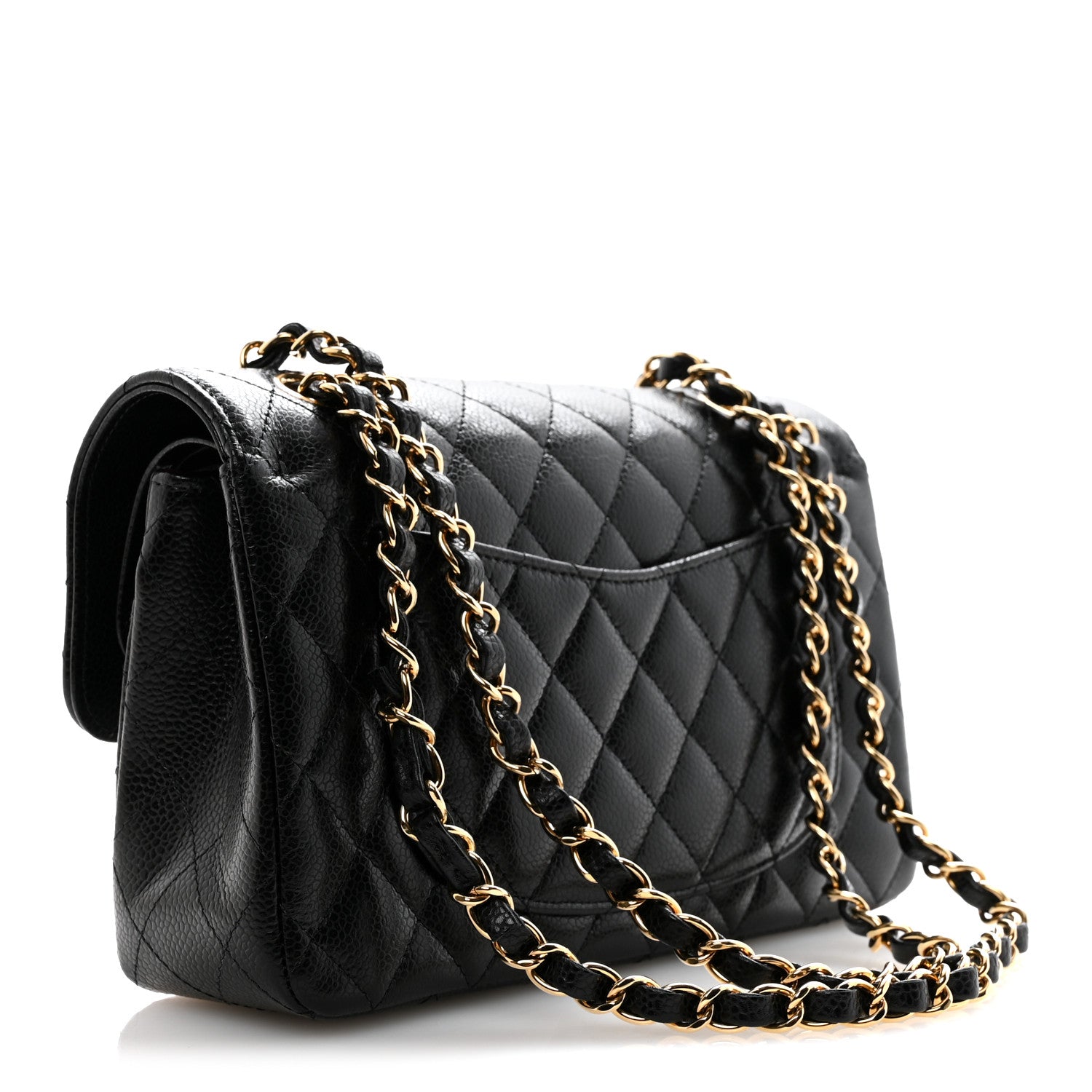 Chanel Caviar Quilted Small Double Flap Black 3 of 11