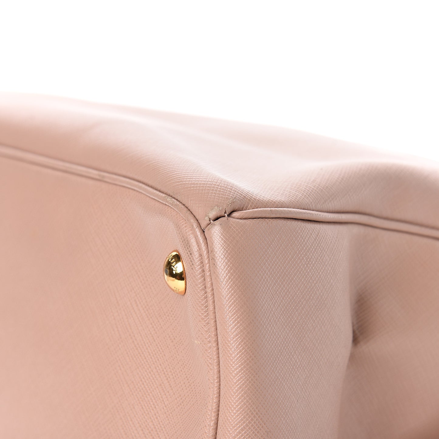 Saffiano Lux Extra Large Galleria Double Zip Tote Cammeo