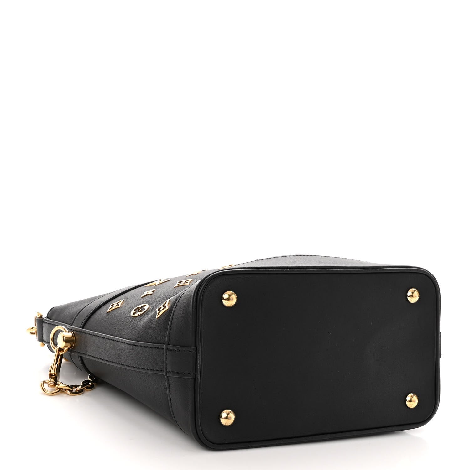 Louis Vuitton Calfskin Monogram Cruiser PM Black 4 of 9
