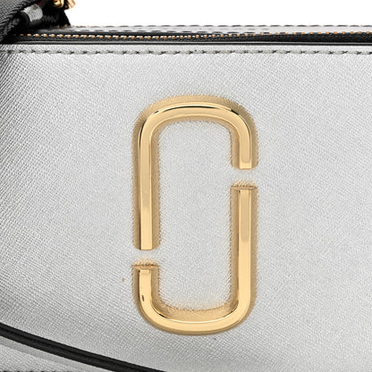 Marc Jacobs Saffiano Small Snapshot Camera Bag Silver Multicolor 9 of 11