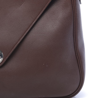 Hermes Taurillon Clemence Christine Havane 10 of 14