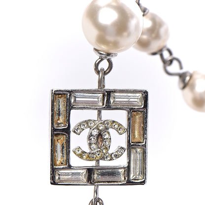 Chanel Pearl CC Star Long Necklace Gold 9 of 12