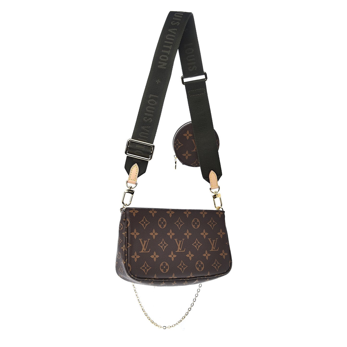 Monogram Multi Pochette Accessories Kaki