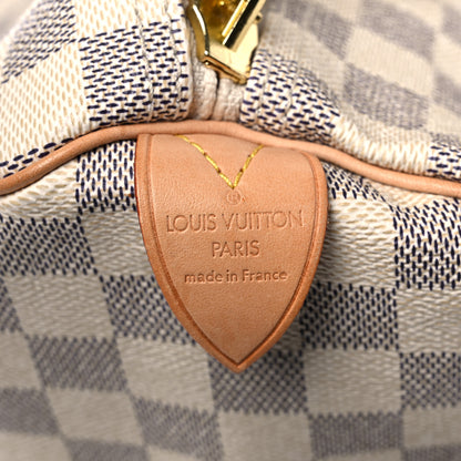 Louis Vuitton Damier Azur Keepall 50 6 of 20