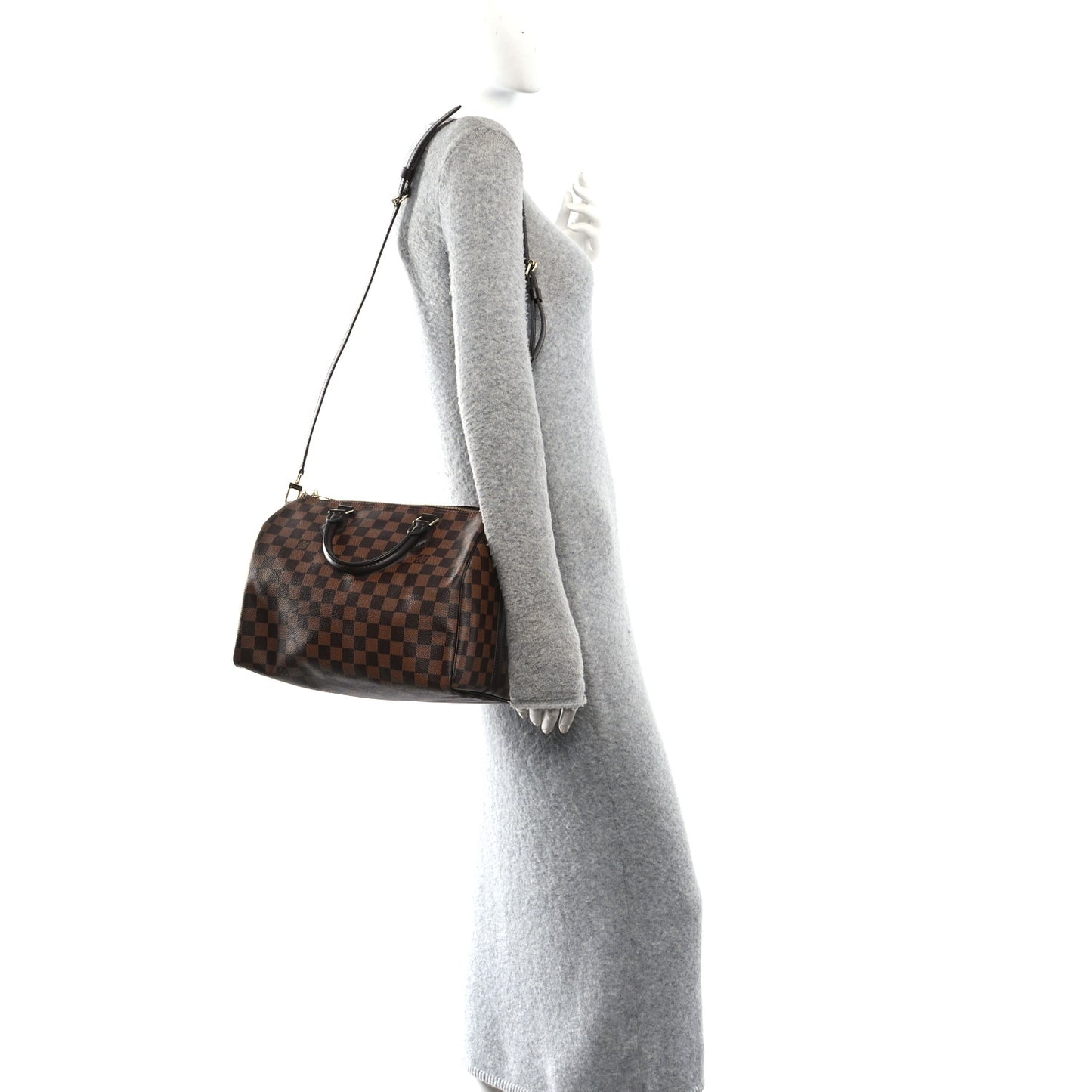 Damier Ebene Speedy Bandouliere 30