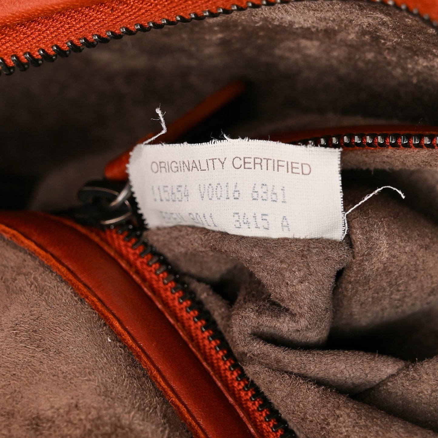 Nappa Intrecciato Large Veneta Hobo Rust