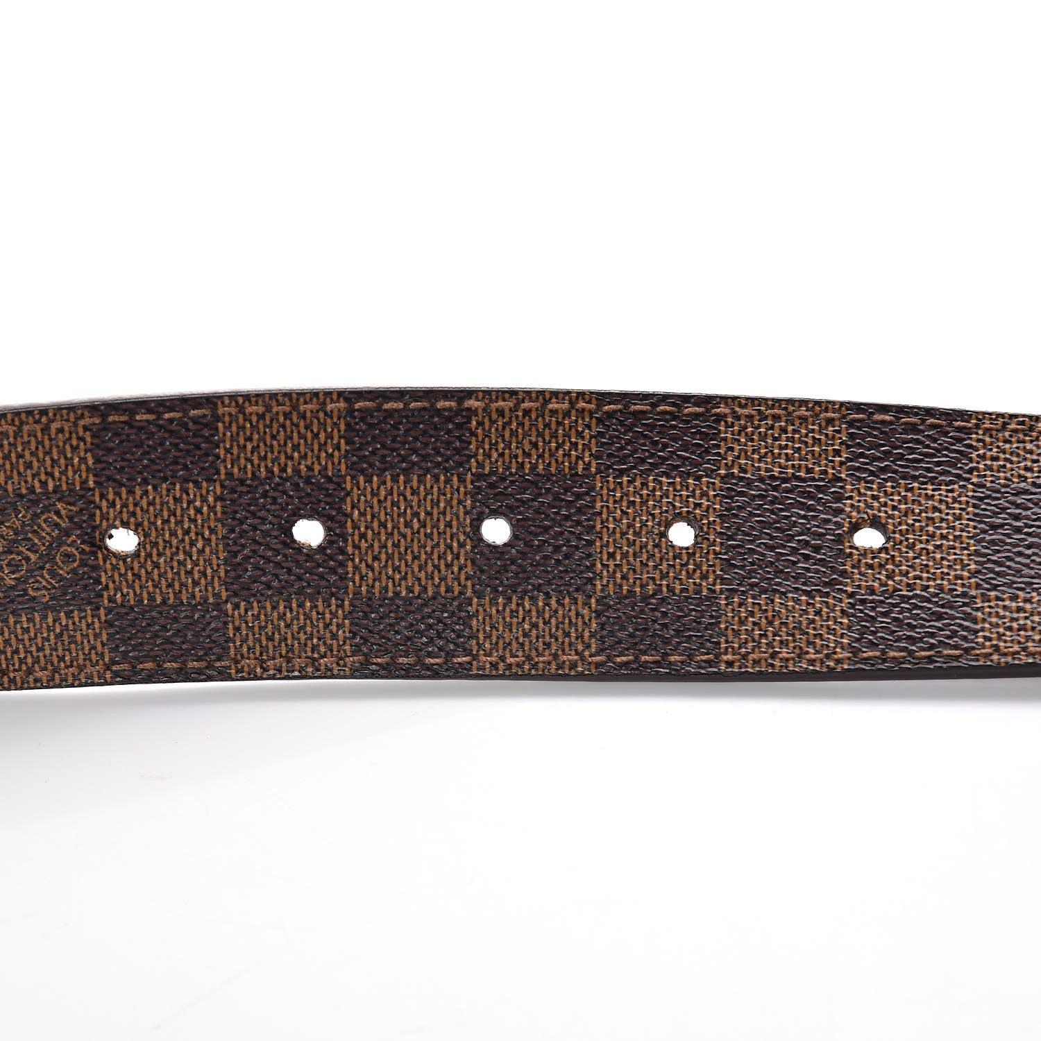 Louis Vuitton Damier Ebene 40mm LV Initiales Belt 100 40 8 of 9