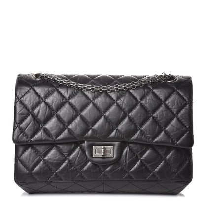 Chanel Aged Calfskin Quilted 2.55 Reissue 226 Flap Black 1 of 8