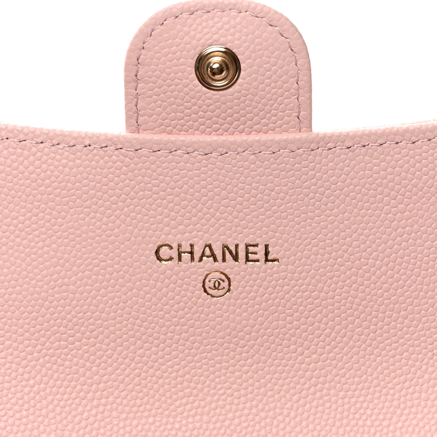 Chanel Caviar Quilted Medium Flap Wallet Light Pink 6 of 9
