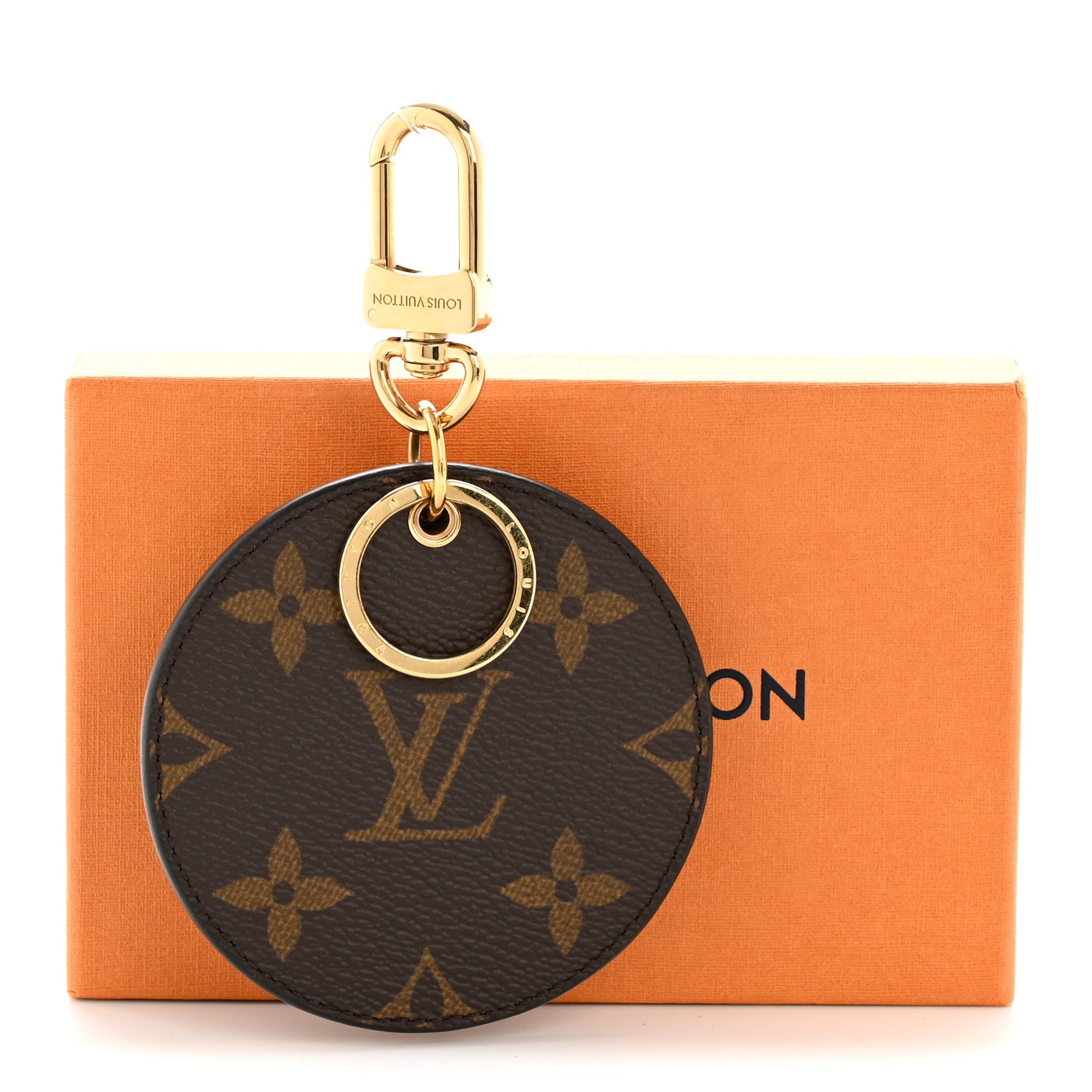 Louis Vuitton Monogram Reverse Key Holder Bag Charm 6 of 6