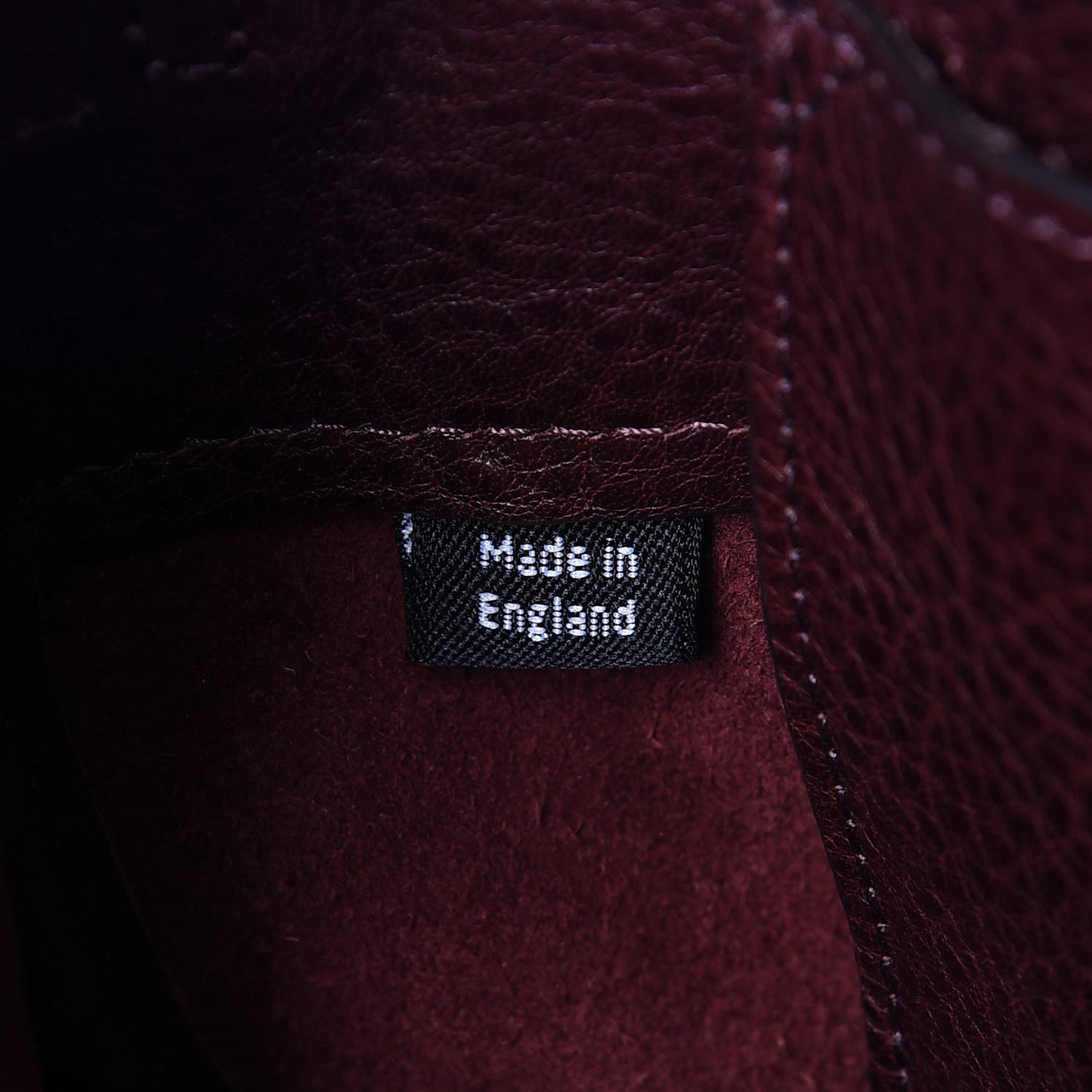 Natural Leather Bayswater Oxblood