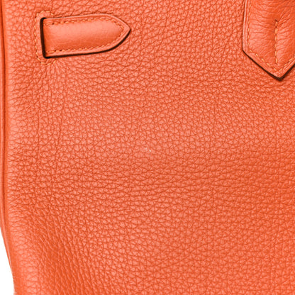 Hermes Togo Birkin 40 Orange 10 of 12