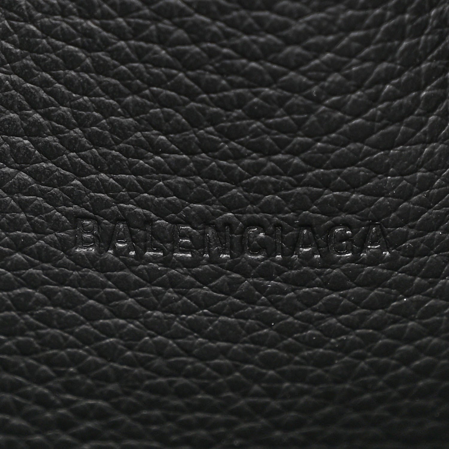 Balenciaga Calfskin Hourglass Zip Tote Black 6 of 12