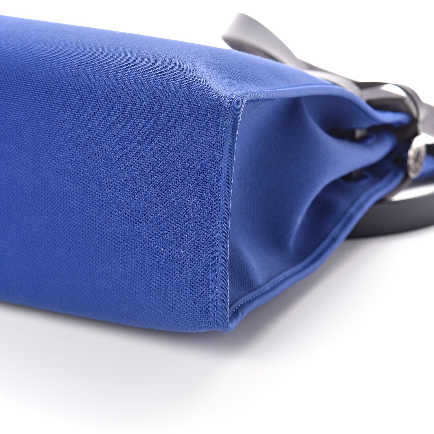 Hermes Toile Vache Hunter Herbag Zip 31 PM Bleu Electrique Bleu Indigo 10 of 11