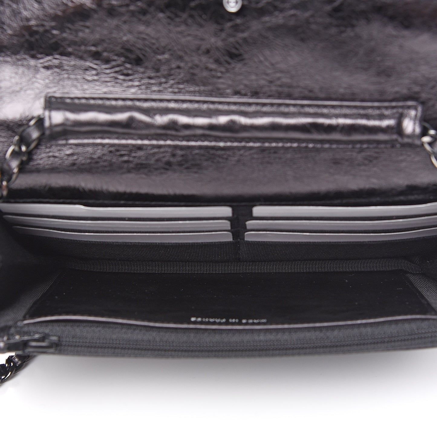 Aged Calfskin Quilted Reissue Wallet On Chain WOC So Black