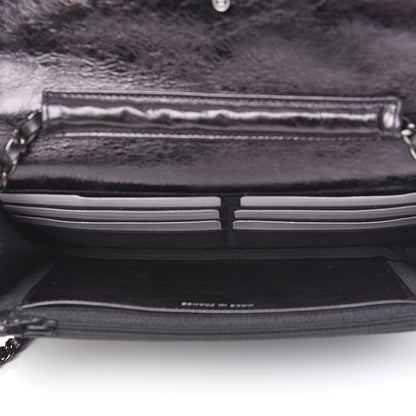 Chanel Aged Calfskin Quilted Reissue Wallet On Chain WOC So Black 4 of 10