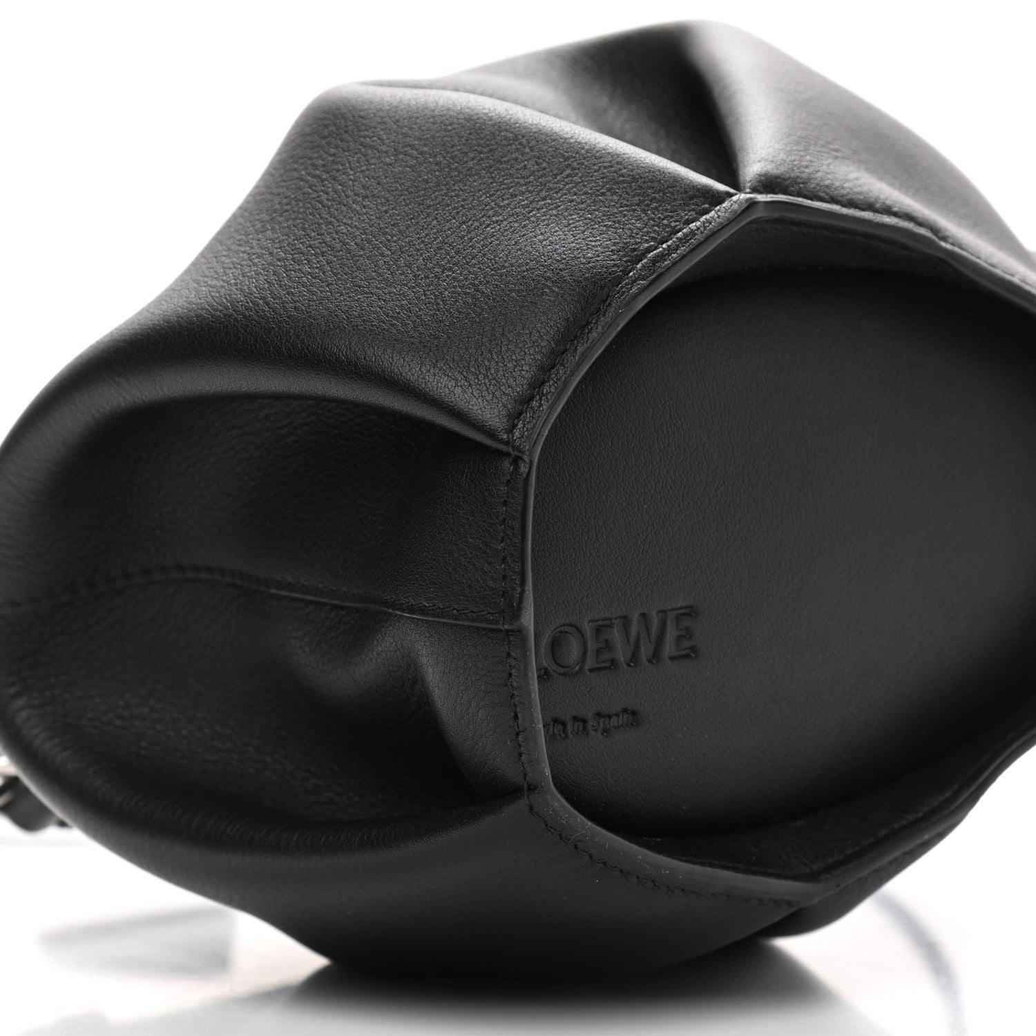 Loewe Calfskin Mini Elephant Crossbody Bag Black 9 of 10
