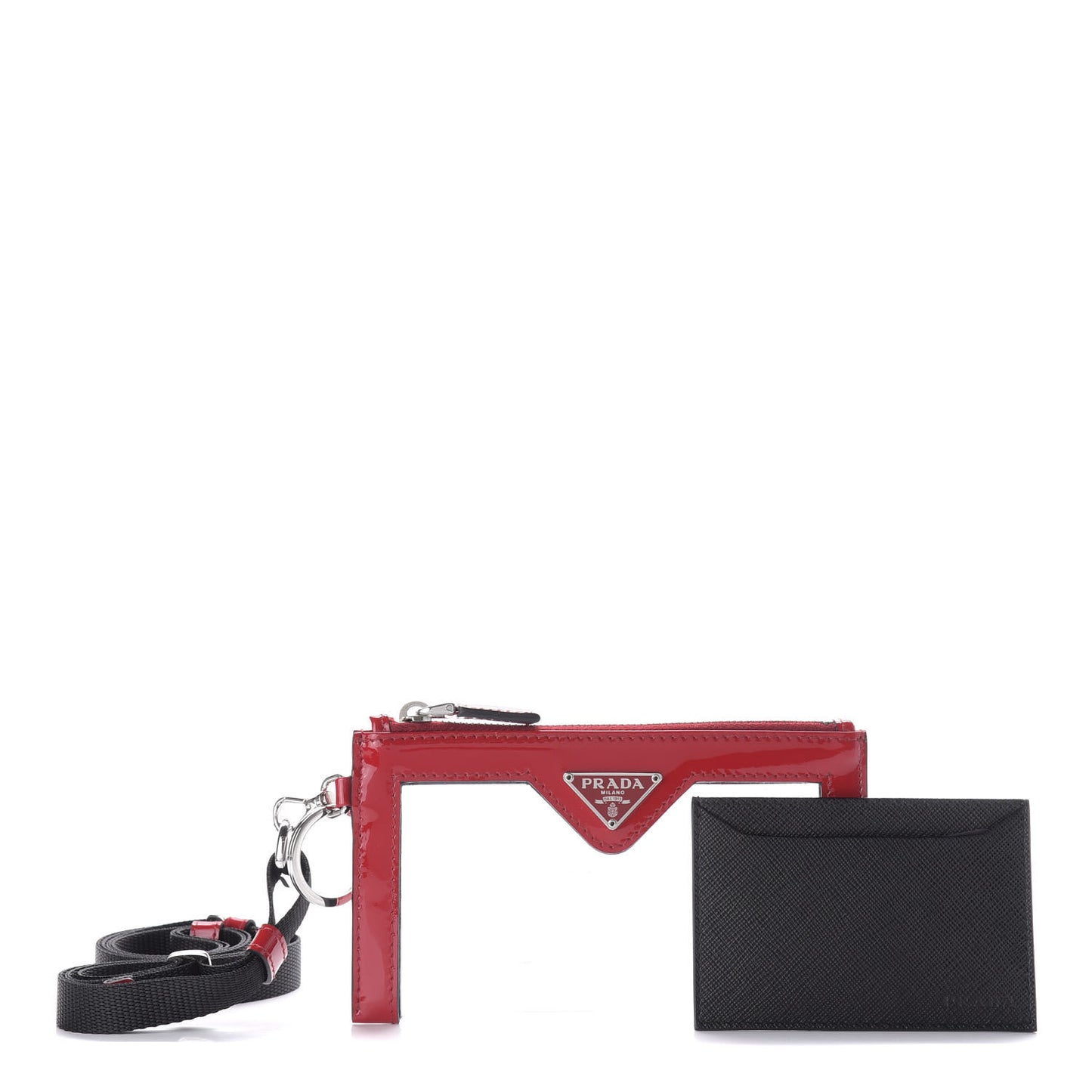 Vernice Plexiglass Card Holder Rosso