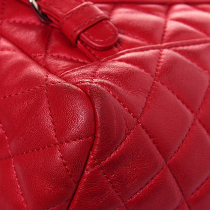 Chanel Lambskin Quilted Small Urban Spirit Backpack Red 11 of 21