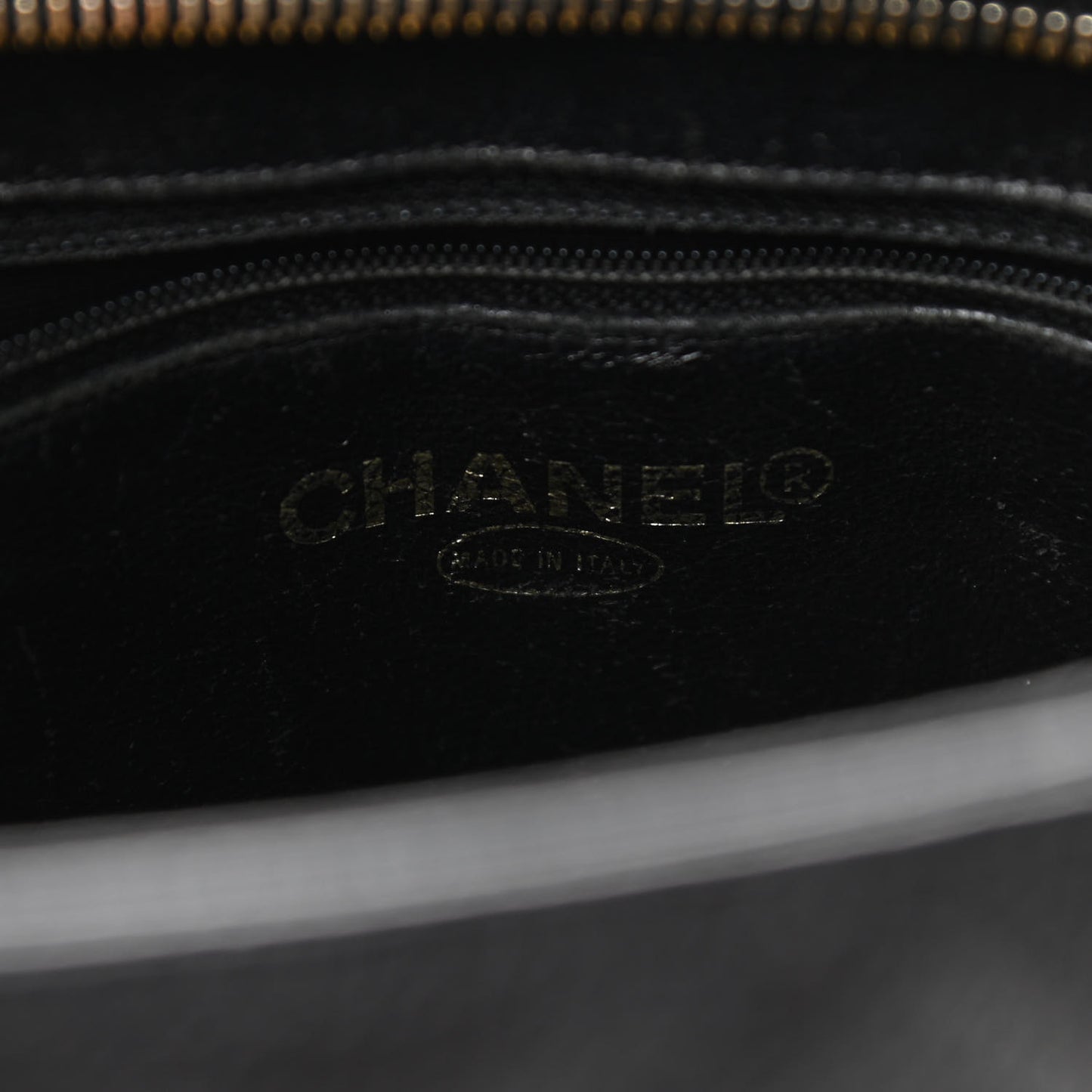Caviar Quilted Medallion Tote Black