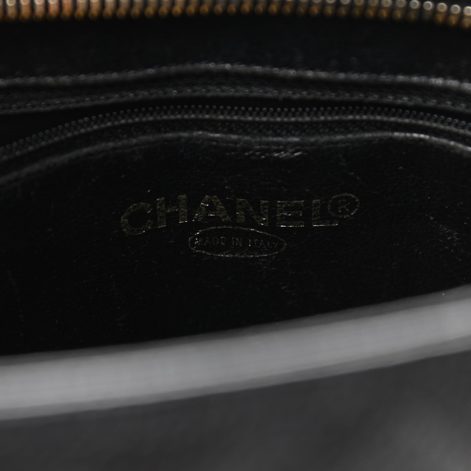 Chanel Caviar Quilted Medallion Tote Black 6 of 11