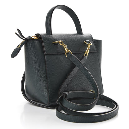 Celine Grained Calfskin Pico Belt Bag Amazone 3 of 9