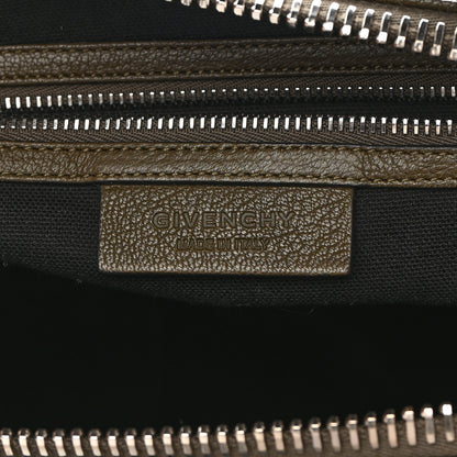 Givenchy Sugar Goatskin Medium Tri-Color Antigona Khaki Black 5 of 10