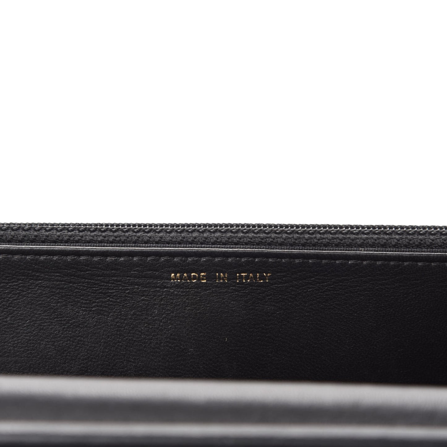 Lambskin Quilted Boy Wallet On Chain WOC Black