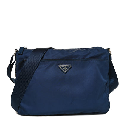 Prada Tessuto Nylon Messenger Bag Royal 1 of 13