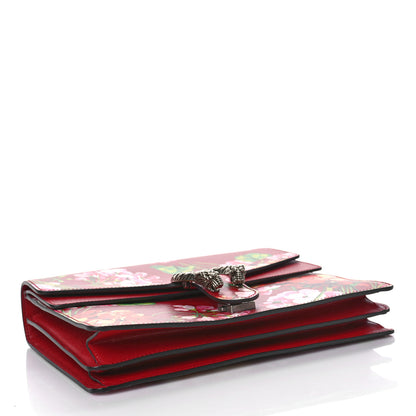 Gucci Calfskin Blooms Print Medium Dionysus Shoulder Bag Romantic Cherry Multicolor 4 of 11