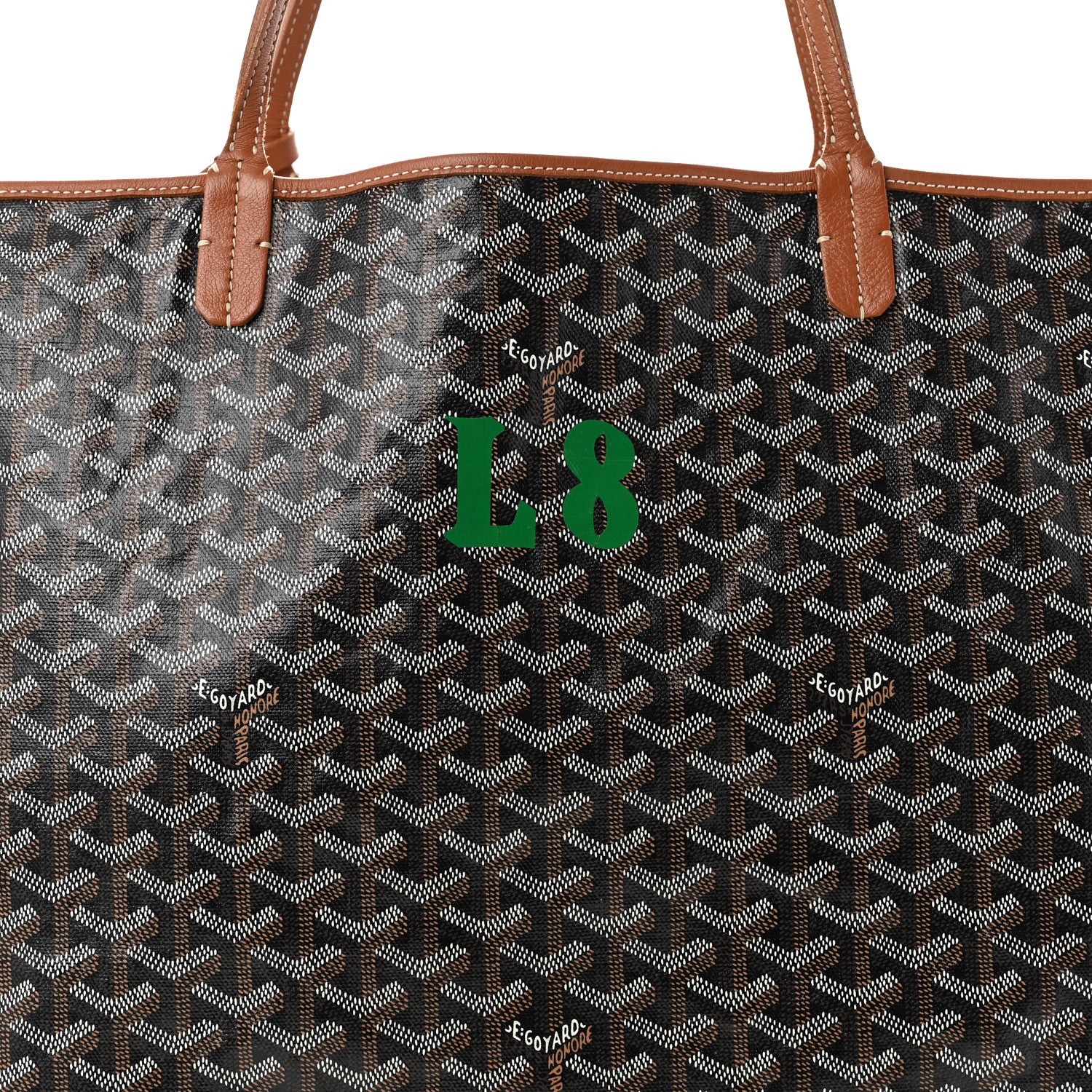Goyard Goyardine Saint Louis GM Black Gold 9 of 15