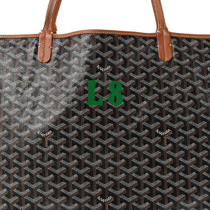 Goyard Goyardine Saint Louis GM Black Gold 9 of 15