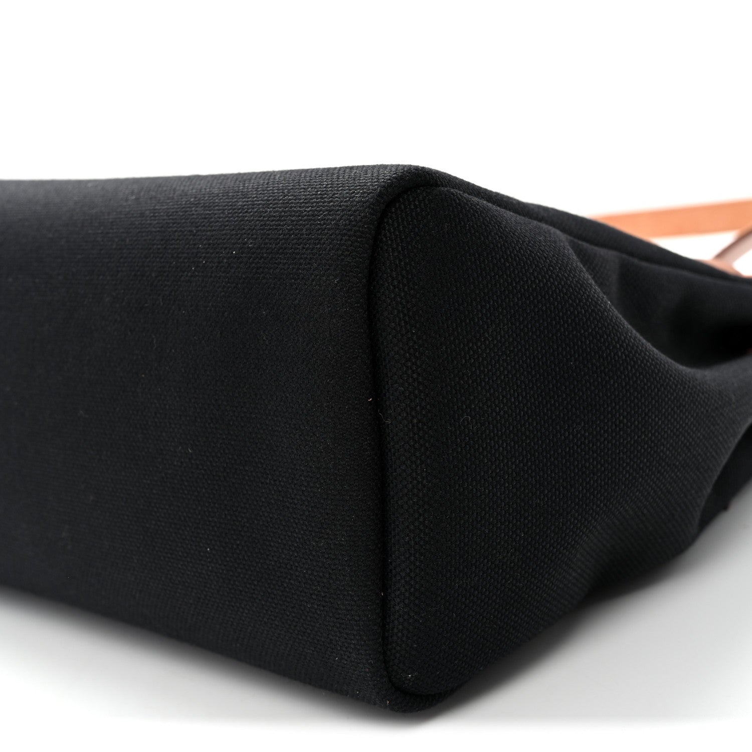 Hermes Military Toile Vache Hunter Herbag Zip Retourne 31 PM Black Fauve 10 of 10