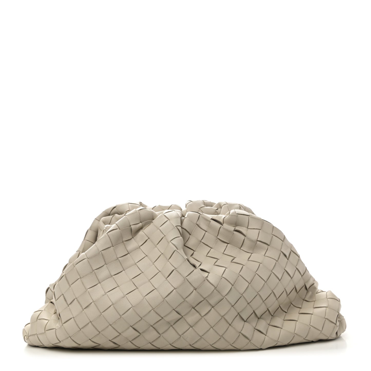 Nappa Maxi Intrecciato The Pouch Oversized Clutch Plaster