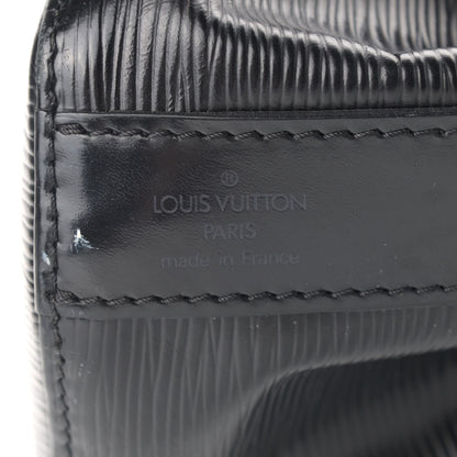 Louis Vuitton Epi Sac D'Epaule Black 6 of 12