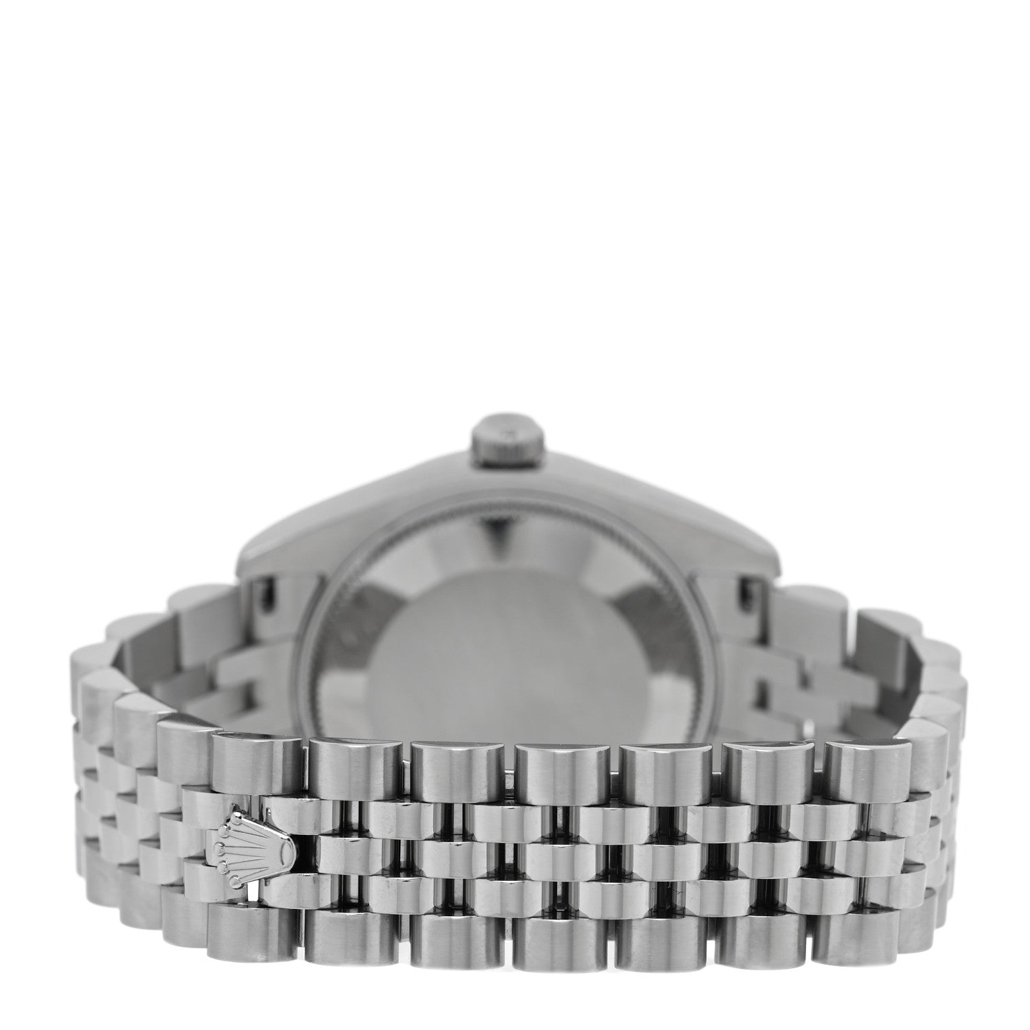 Rolex Stainless Steel 18K White Gold 31mm Oyster Perpetual Datejust Watch Silver 178274 3 of 4