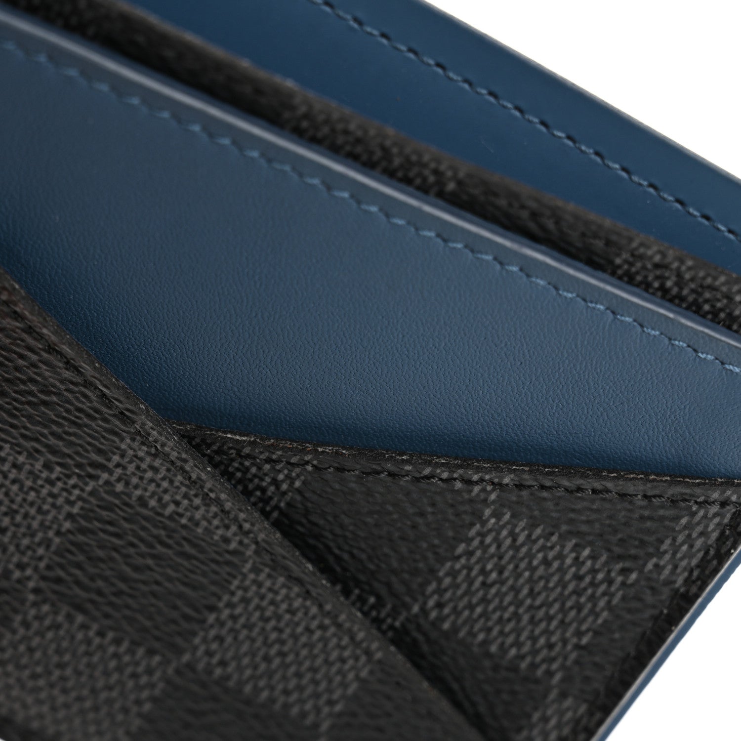 Louis Vuitton Damier Graphite Slender Wallet Blue 9 of 10