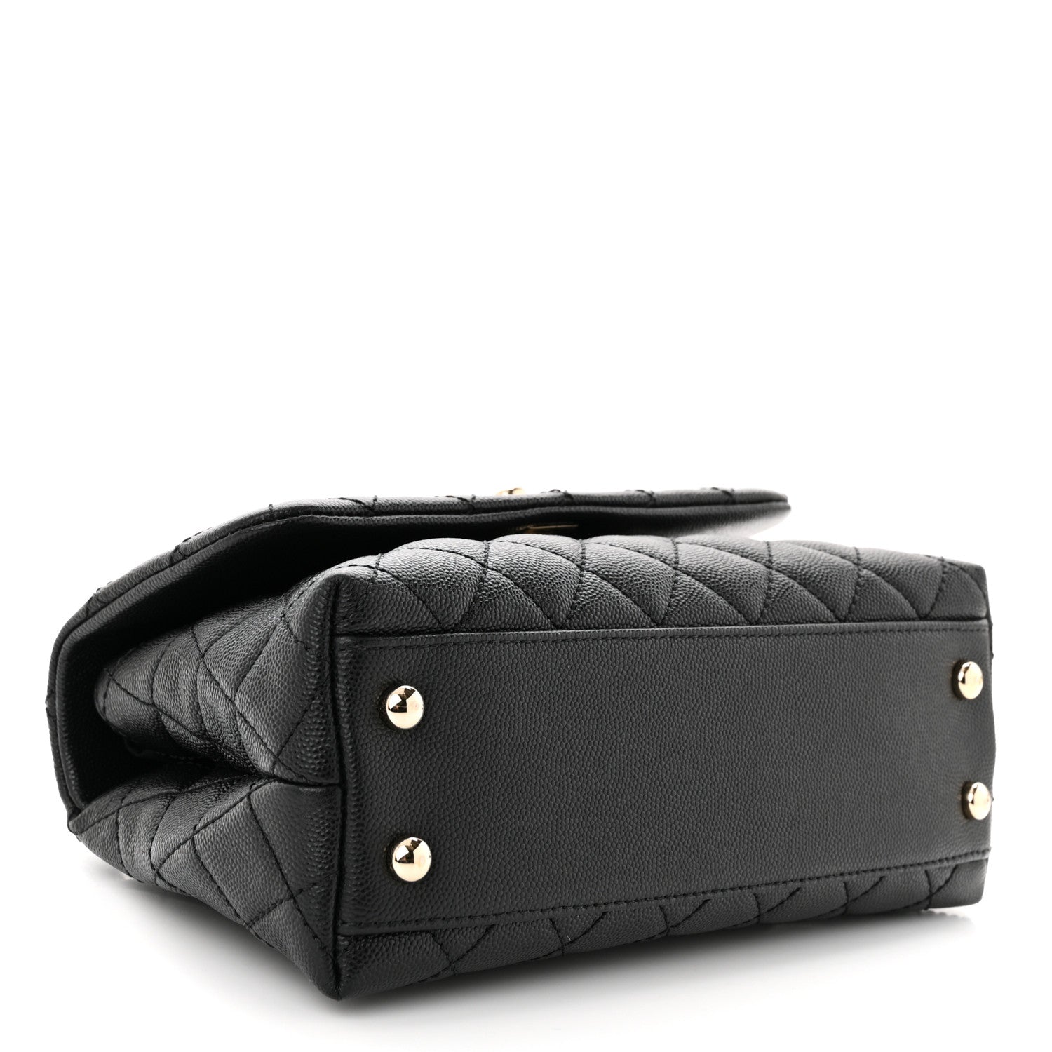 Chanel Caviar Quilted Mini Coco Handle Flap Black 4 of 10