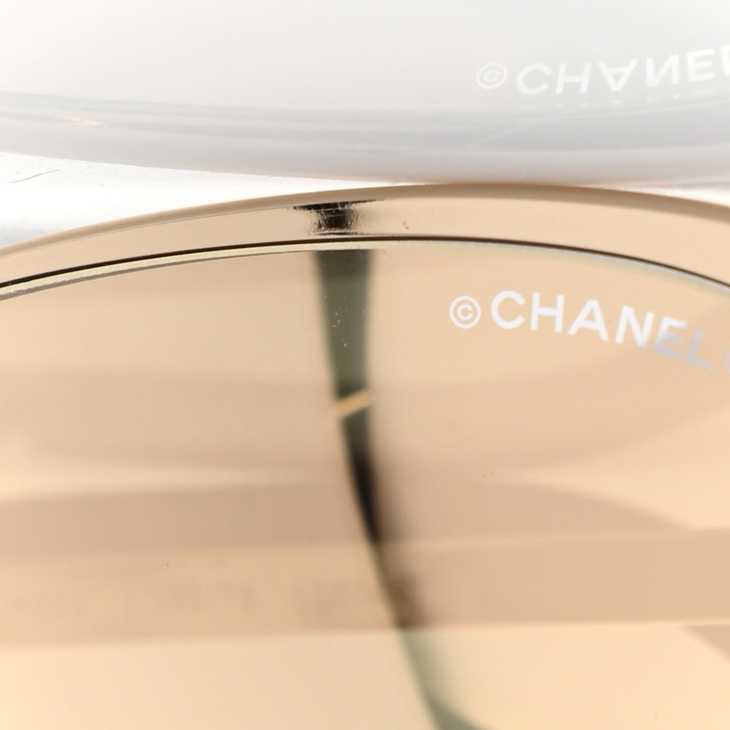 Metal Mirrored Pilot Summer Sunglasses 4223 Gold