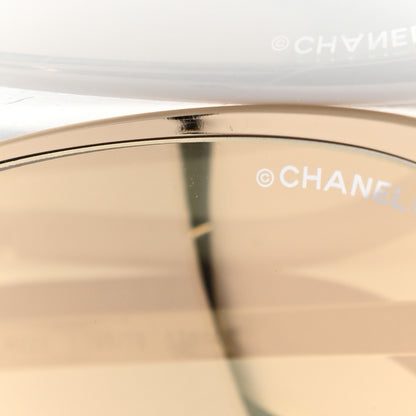 Chanel Metal Mirrored Pilot Summer Sunglasses 4223 Gold 10 of 12