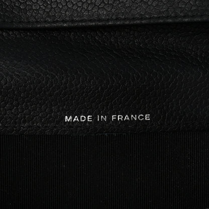 Chanel Caviar Quilted Yen Wallet Black 7 of 9