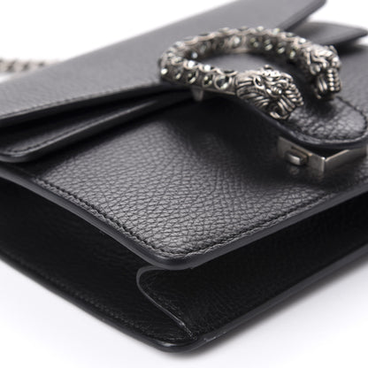 Gucci Calfskin Mini Dionysus Shoulder Bag Black 6 of 13