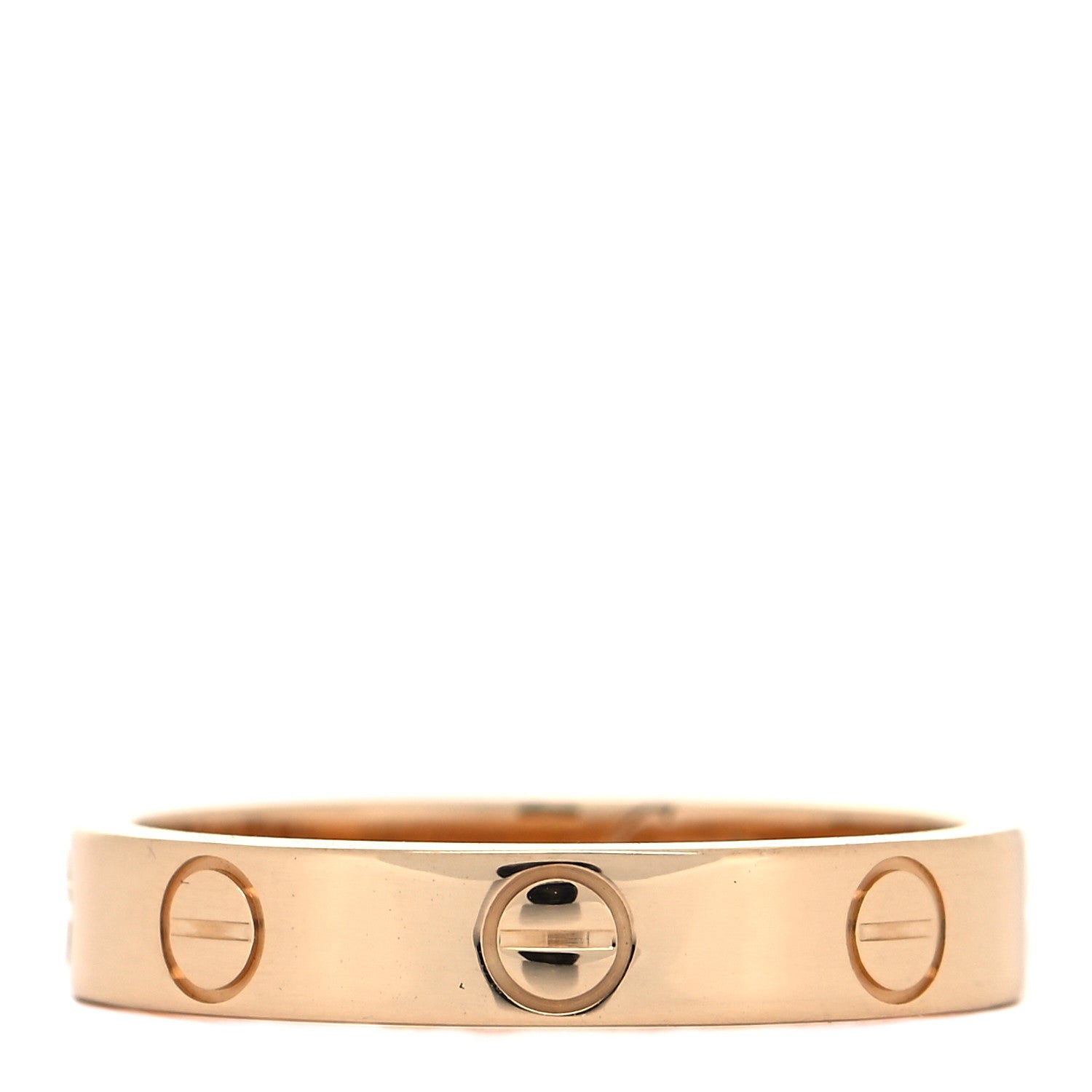 Cartier 18K Yellow Gold 3.5mm LOVE Wedding Band Ring 52 6 6 of 8