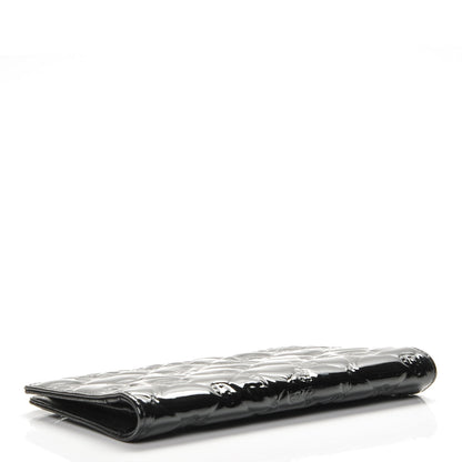 Chanel Patent Calfskin Lucky Symbols Yen Wallet Black 4 of 8