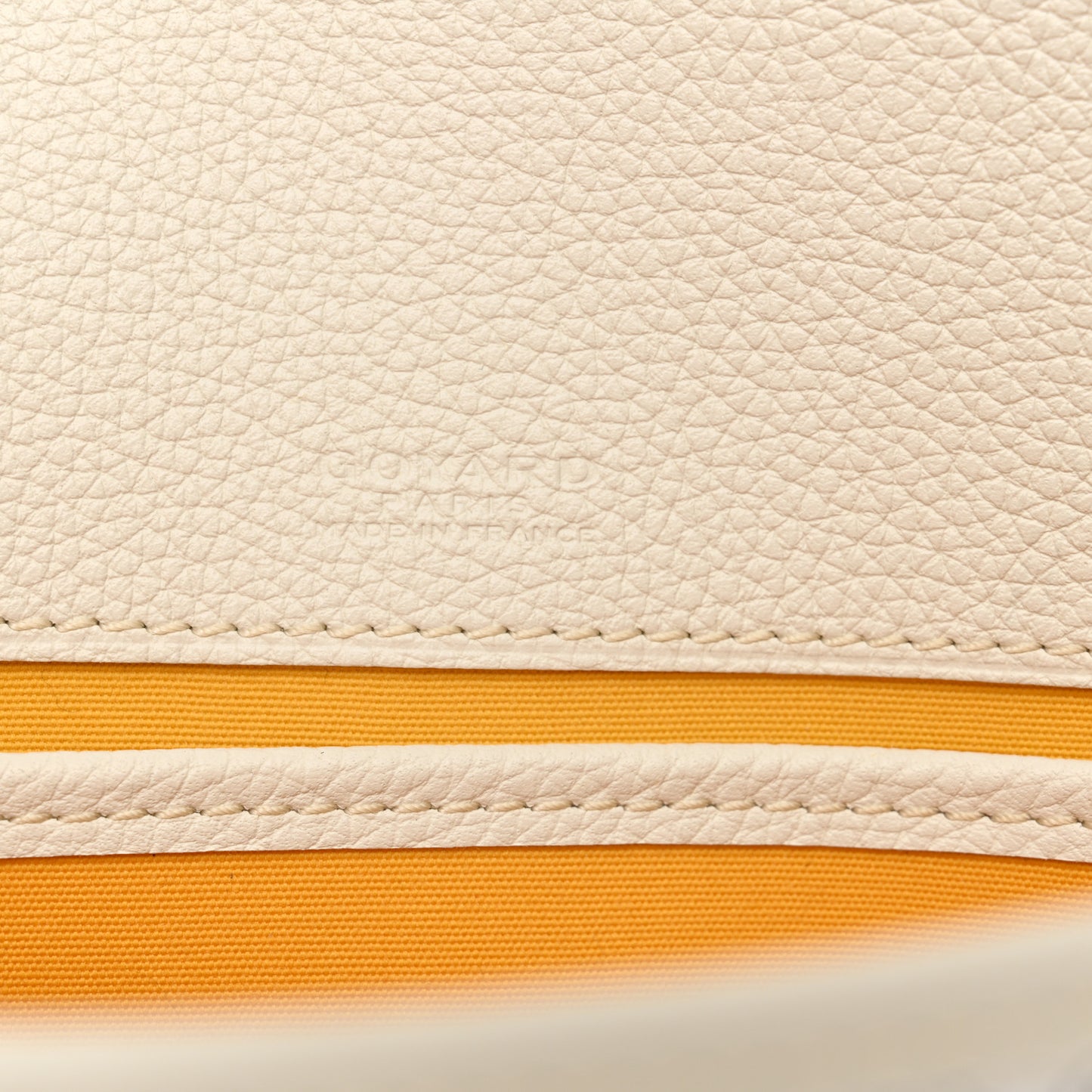 Goyardine Belvedere II PM Messenger Bag White