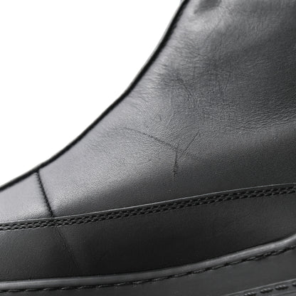 Chanel Calfskin Nylon CC Ankle Snow Boots 37 Black 15 of 17